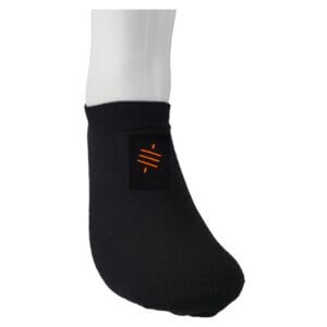 1 Paar Bitcoin Satoshi-Sneaker-Socken in deiner Wunschfarbe bestickt