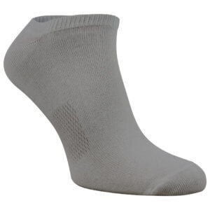 3 Paar bequeme Sneaker Socken aus Baumwolle mit Komfortbund – Grau, 47-50