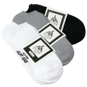 3 Paar bequeme Sneaker Socken aus Baumwolle mit Komfortbund