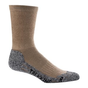 1 Paar Trekking Socken mit COOLMAX – Braun, 43-46
