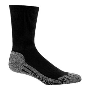 1 Paar Trekking Socken mit COOLMAX – Schwarz, 39-42